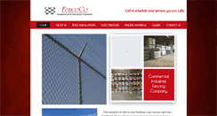 Desktop Screenshot of fence-co.com